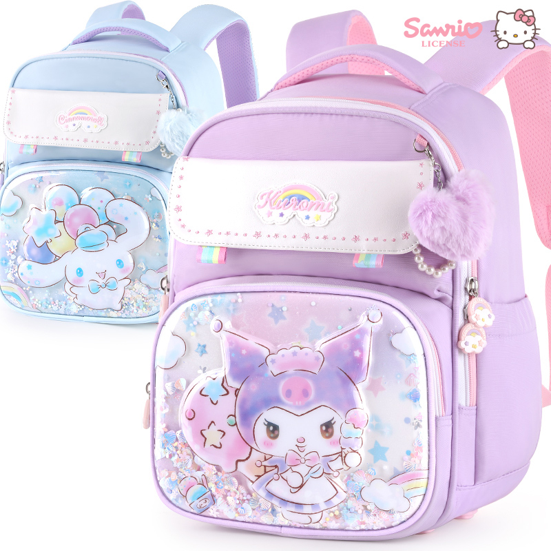 三麗鷗-Hello Kitty 兒童減壓護脊書包減壓書包 防水書包 小學生背包 雙肩背包 國小書包 輕量好背胸扣+腰扣 | 蝦皮購物