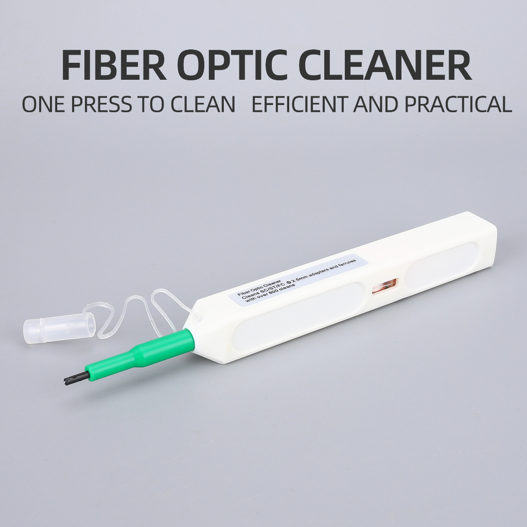 光纖清潔器 SC/ST/FC 一鍵式清潔器 2.5mm 通用連接器光纖清潔筆 FTTH 光纖清潔筆工具 | 蝦皮購物