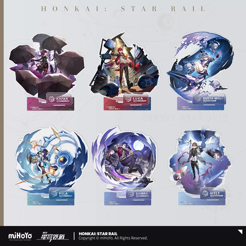 聲寶 Honkai Star Rail 官方商品 miHoYo 原裝正品 The Nihility Path 亞克力支架 | 蝦皮購物