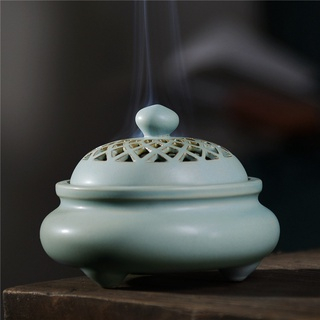 香贊佛具】【新品現貨】琺琅彩香爐家用室內薰香爐檀香爐陶瓷蚊香