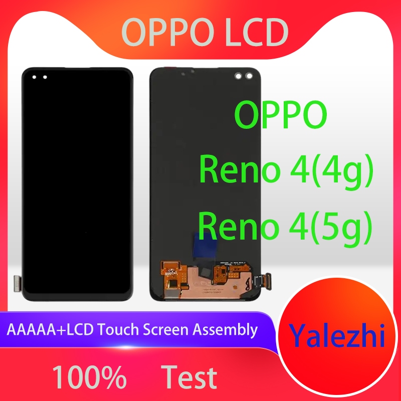 Oppo Reno 4 (4G) Reno 4 (5G) 液晶觸摸屏總成/(帶指紋) | 蝦皮購物