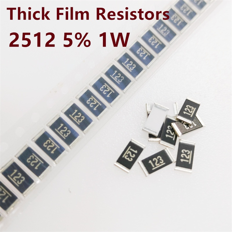 1206 Widerstand 100 Stück 1206 SMD Widerstand – 5% Toleranz, 0R–1M Ohm – Werte Von R001 Bis 1M – Für Elektronik & Prototypen