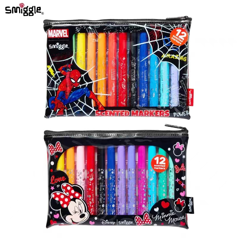 Smiggle Snack Attackers pen Pack X12 支記號筆聖誕禮物 | 蝦皮購物
