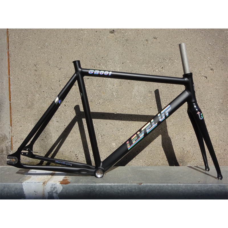 Level UP Frame GB001 固定齒輪 700c 鋁 49cm 52cm 55cm 單速自行車車架優於海嘯 | 蝦皮購物