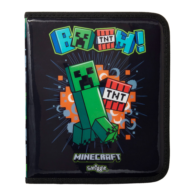 Smiggle Minecraft Zip It 文具禮包 | 蝦皮購物