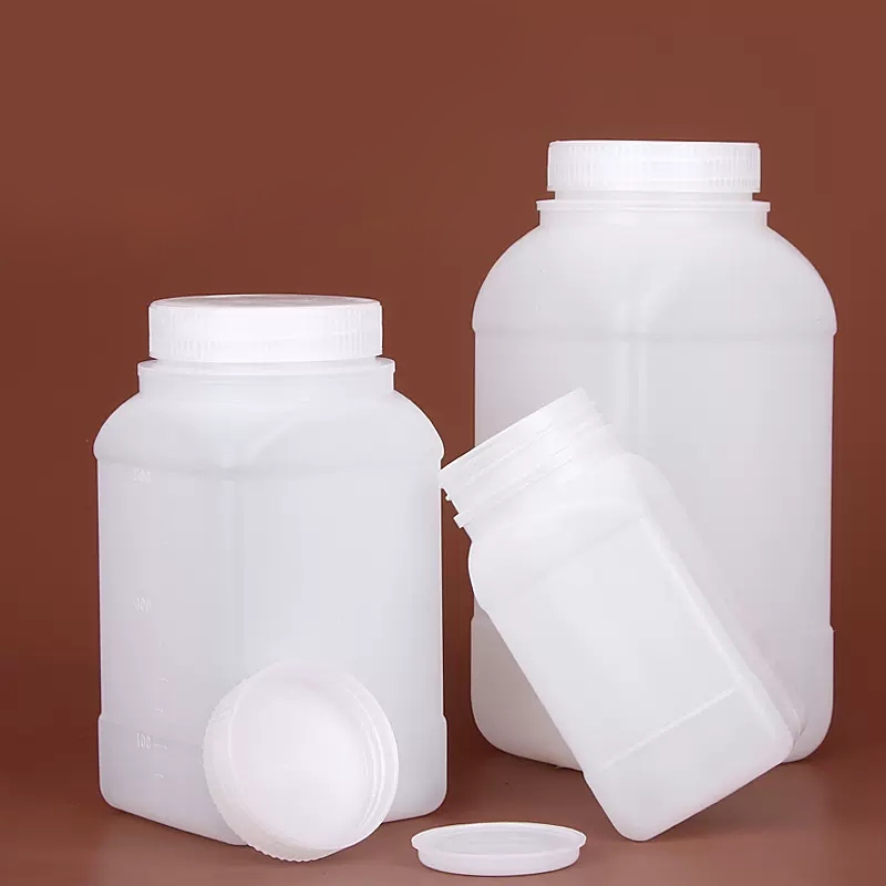 塑料瓶 PE瓶廣口瓶粉瓶加厚瓶帶內蓋方瓶 | 蝦皮購物