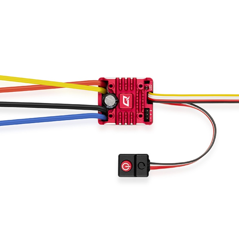 ESC étanche Hobbywing QuicRun WP 1080 80A G2 - Pour Crawler RC 1/10 Brushé