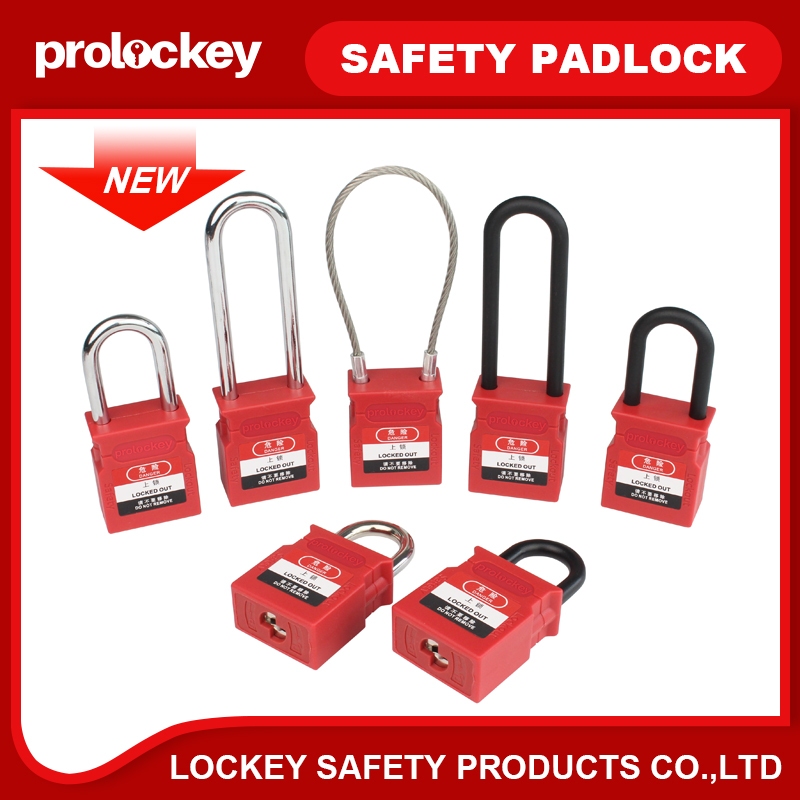 【Prolockey/洛科】工業安全掛鎖塑膠鎖個人電力鎖生命鎖工程設備檢修掛牌上鎖具loto 鎖梁高度25mm/38mm | 蝦皮購物