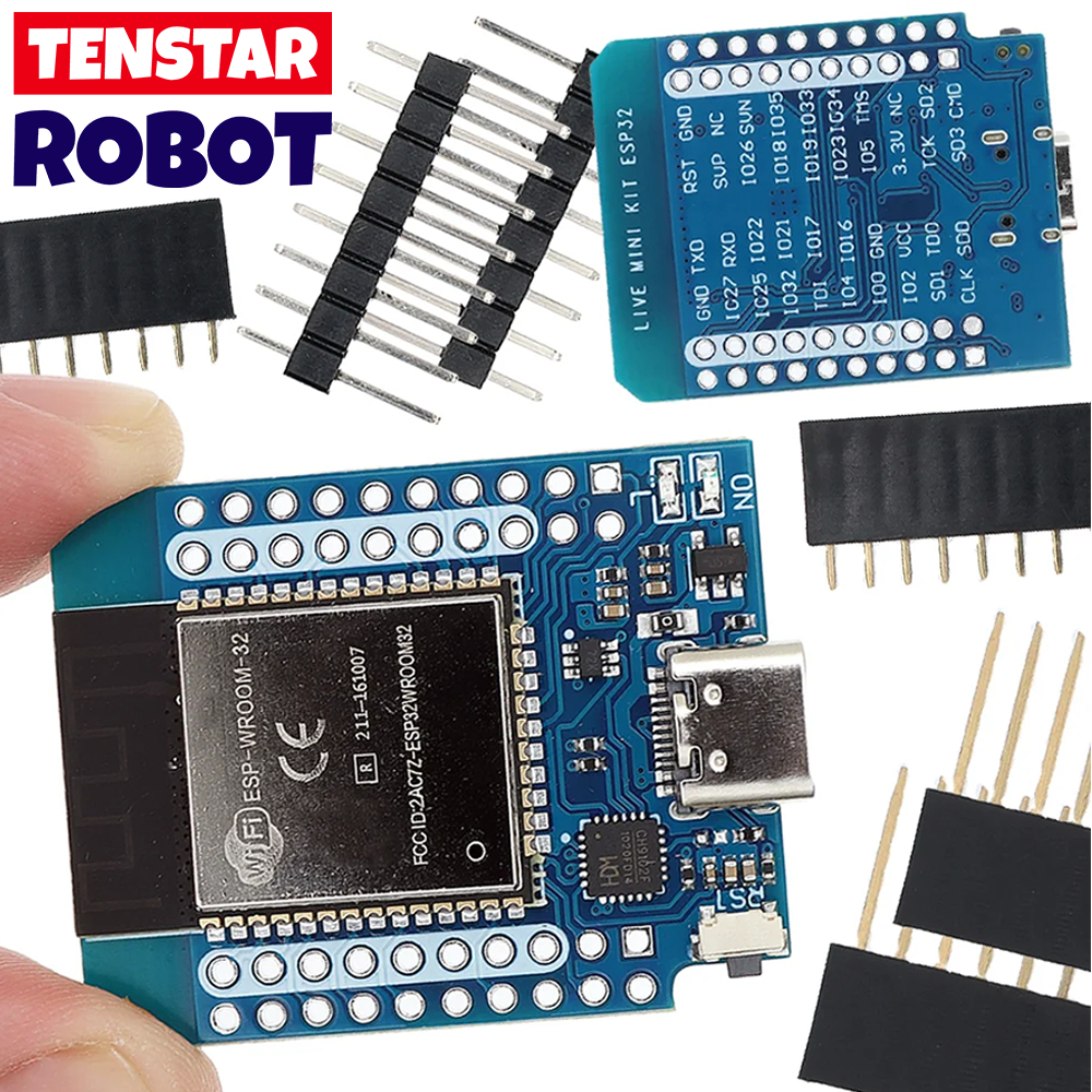D1 MINI ESP32 WiFi+藍牙ESP-32 CH9102 Arduino串口芯片互聯網物聯網開發板 | 蝦皮購物