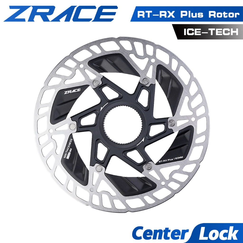 Zrace RT-RX Plus ICE-TECH 中心鎖盤式轉子,超輕強散熱浮動轉子 160mm 公路盤式製動器 | 蝦皮購物
