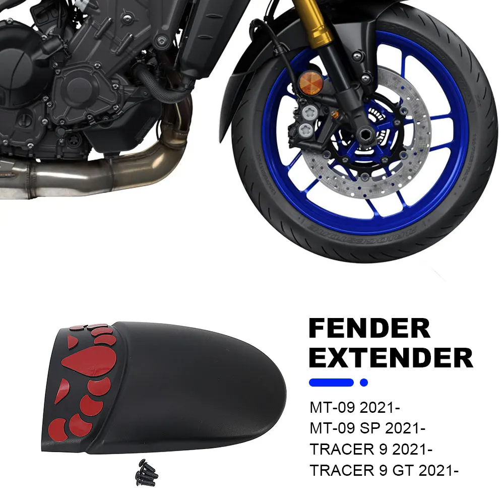 Supports Bras Oscillant Yamaha MT-09 - En Aluminium CNC 6mm - Bleu/rouge/noir - Pour Lever La Roue Arrière Facilement
