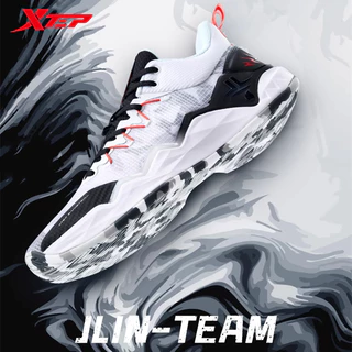 【特步 xtep】JLIN-TEAM v2 | 林書豪團隊款籃球鞋 外場水泥地球鞋 搭載全掌騛羽科技+波浪形保護TPU
