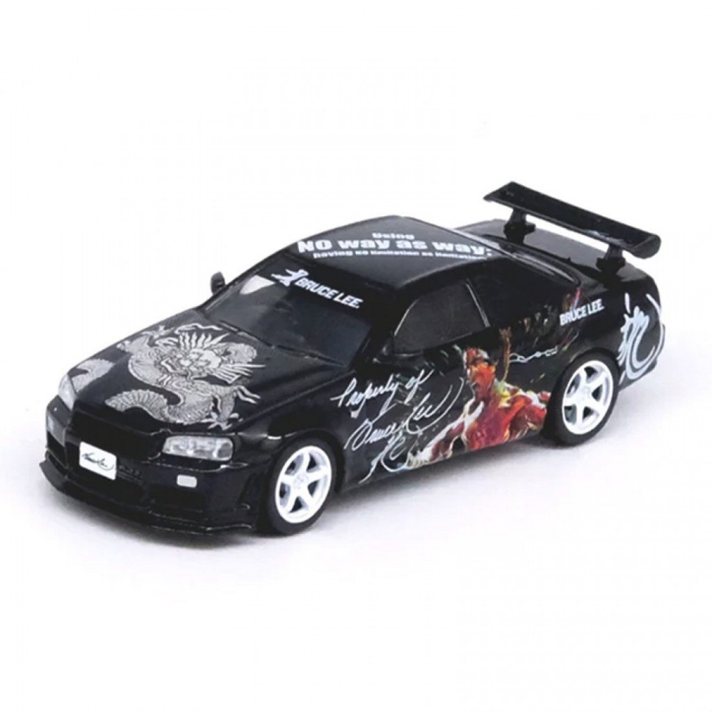 Inno64 IN64-R34-BRUCELEE 1/64 NISSAN SKYLINE GT-R R34 BRUCE | 蝦皮購物