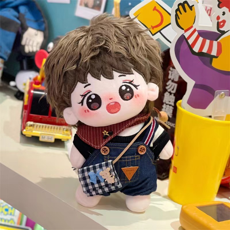 現貨】手工tf家族四代棉花娃娃陳浚銘王櫓傑張桂源汪俊熙王浩左奇函20cm