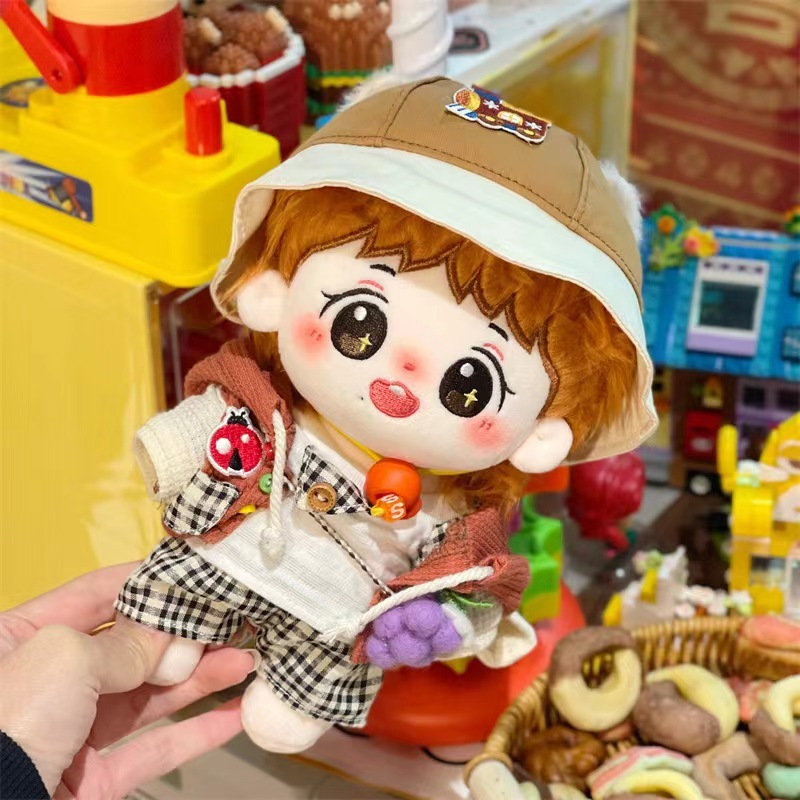 現貨】手工tf家族四代棉花娃娃陳浚銘王櫓傑張桂源汪俊熙王浩左奇函20cm