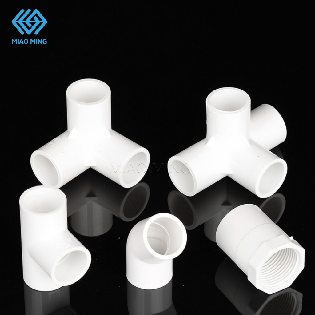 Pvc 管件接頭連接器 3、4、5、6Way 導管 PVC 彎頭插座彎頭三通端蓋 Penyambung Paip 用於 | 蝦皮購物