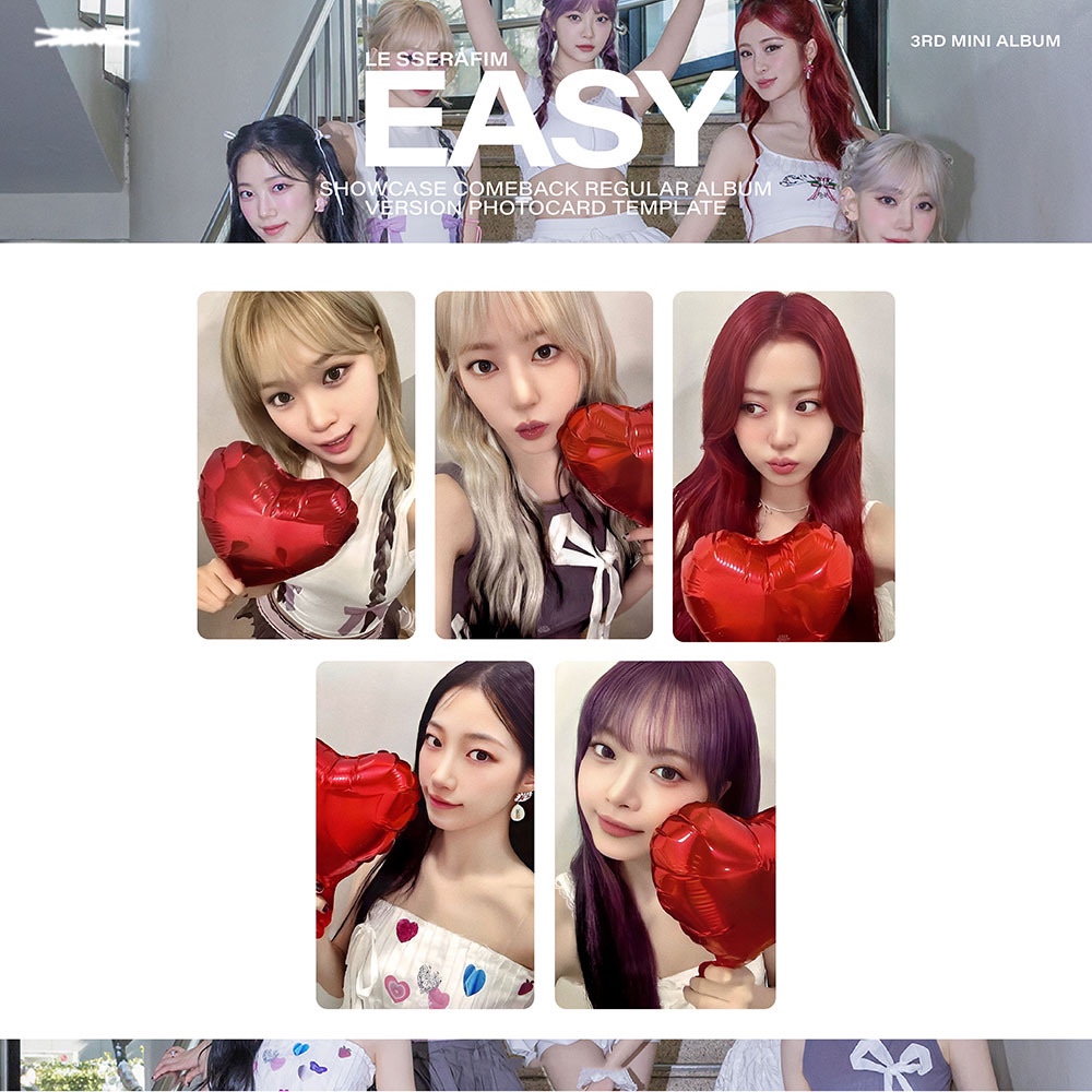 LE SSERAFIM SHOPEE kpopmerch 50枚 LE SSERAFIM SHOPEE kpopmerch 50枚 LE SSERAFIM SHOPEE