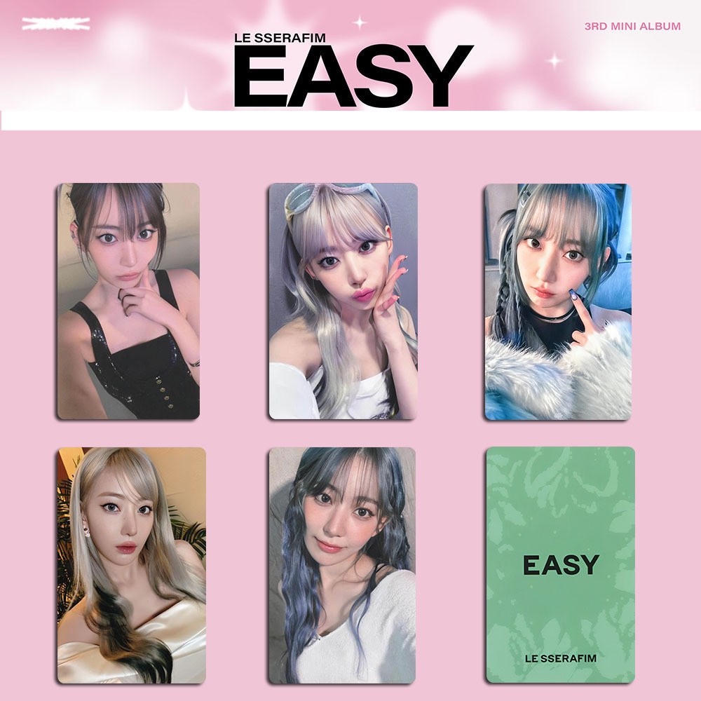LE SSERAFIM SHOPEE kpopmerch 50枚 LE SSERAFIM SHOPEE kpopmerch 58枚 - メルカリ
