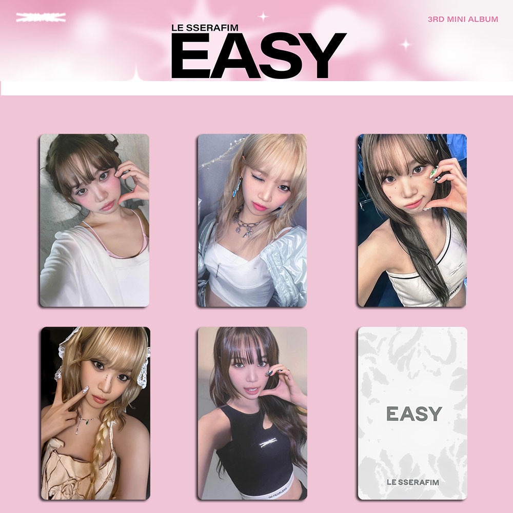 LE SSERAFIM SHOPEE kpopmerch 50枚 トレカ - メルカリ