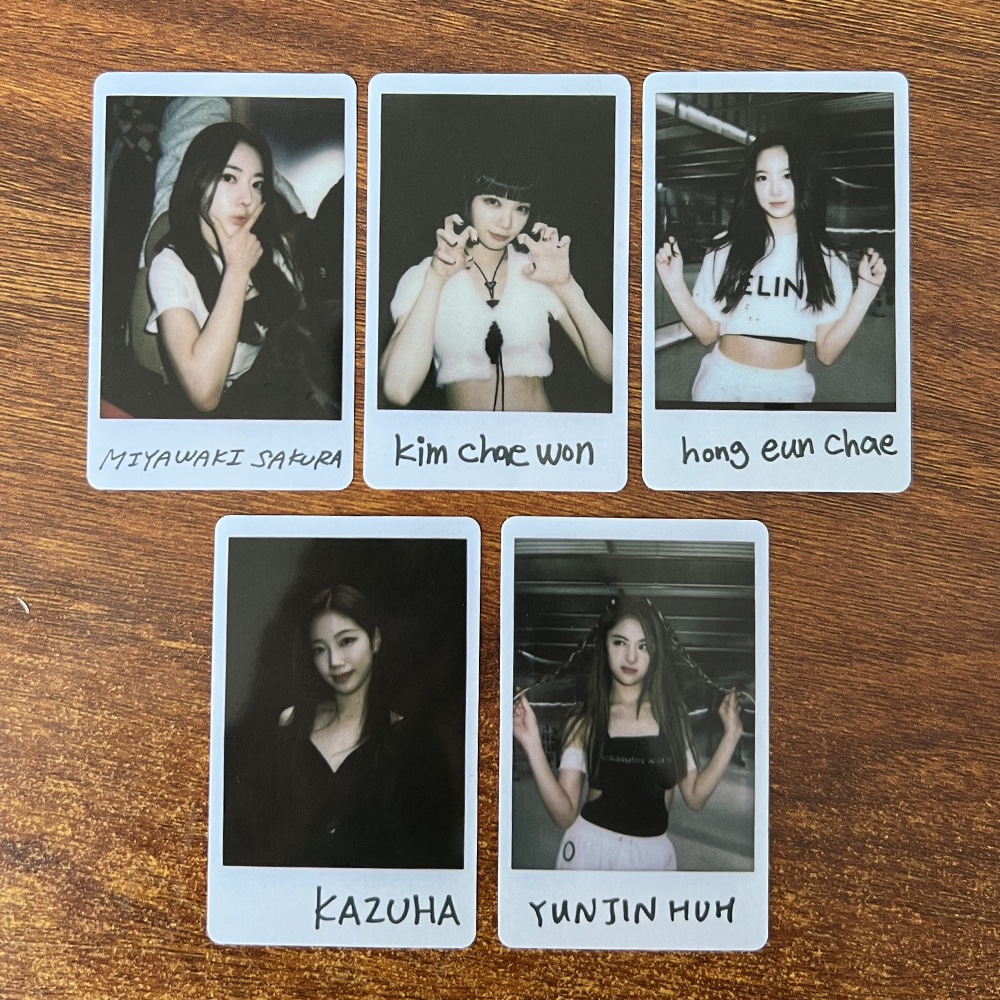 LE SSERAFIM EASY小卡Shopee Kpopmerch特典| 蝦皮購物