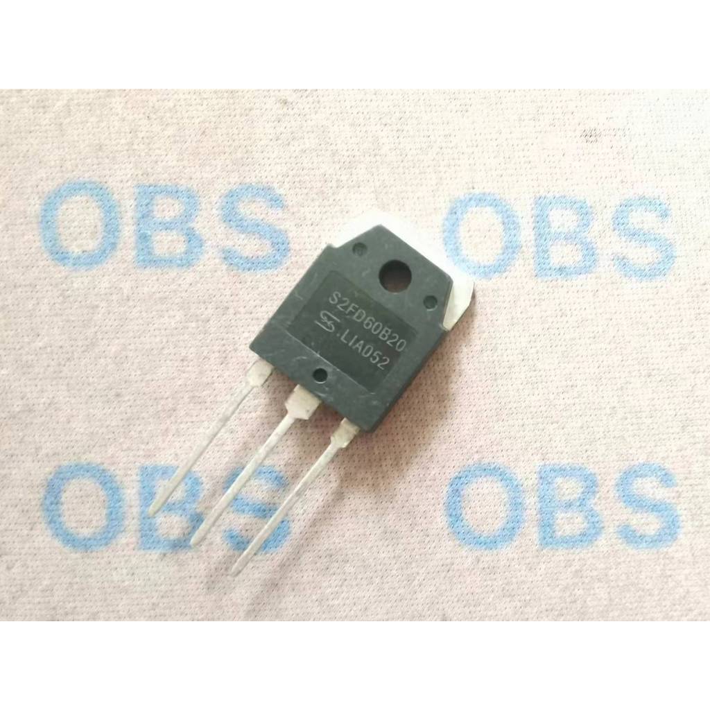 Lot De 10 Transistors CS60N20 TO-3P - 60A 200V - Neufs Sous Blister
