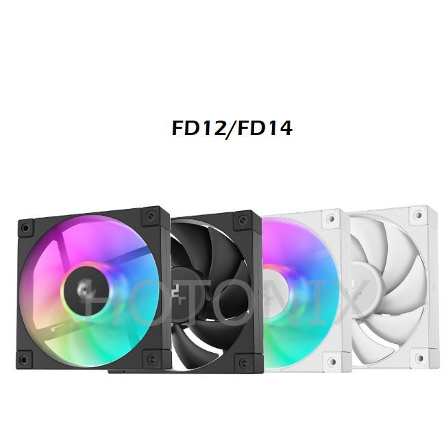 Deepcool FD12 FD14 120mm 140mm 風扇,用於 CPU 冷卻器和 PC 機箱 | 蝦皮購物