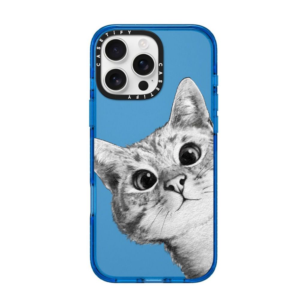 CASETiFY 保護殼iPhone 16Pro/16 Pro Max 喵咪躲貓貓peekaboo