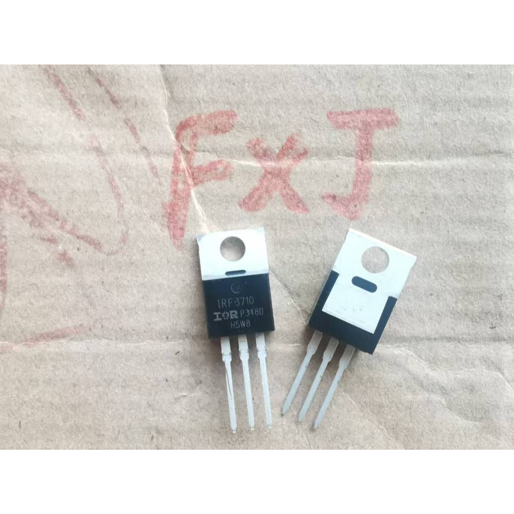Pack De 10 Transistores MOSFET IRF3710 TO-220 - 57A, 100V, Para Proyectos Electrónicos Y Reemplazo