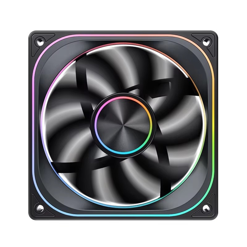 Jonsbo ZA-120/240/360 機箱風扇360 多面千層鏡面5V 3PIN ARGB 12cm