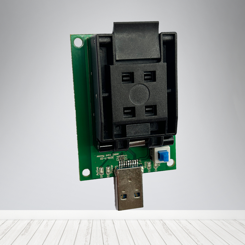 Usb3.0插孔gl3224主控芯片簡易燃燒器emmc BGA221 eMCP221測試架 | 蝦皮購物