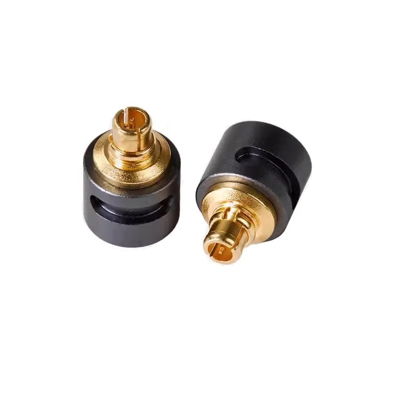 1 對MMCX母頭適用於森海塞爾IE900 IE600 AKG N5005 耳機迷你轉換2Pin