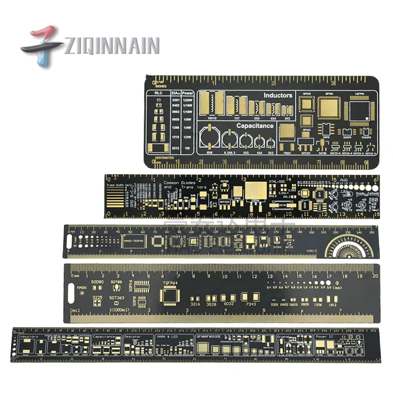 信仰尺PCB Ruler PCB工程用尺 PCB封裝單位 15CM/20CM/25CM/30CM | 蝦皮購物