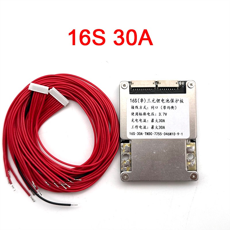30A 40A 50A 80A 12S 13S 14S 16S 17串36V 48V 60V 磷酸鐵鋰電池保護板