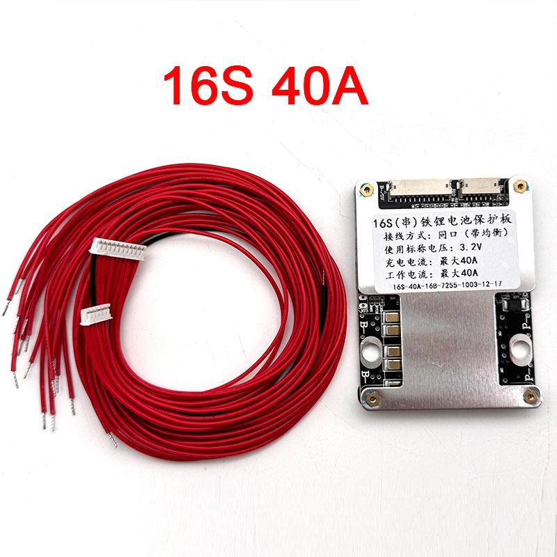 30A 40A 50A 80A 12S 13S 14S 16S 17串36V 48V 60V 磷酸鐵鋰電池保護板