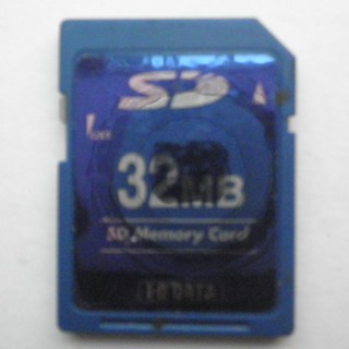 I.O DATA 32MB SD Memory Card 存儲卡 | 蝦皮購物