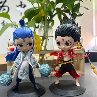 【優質版】哪吒之魔童鬧海 gk手辦 哪吒 敖丙 公仔 可愛 娃娃玩偶 影視動漫模型 周邊 創意桌面擺件 朋友 生日禮物