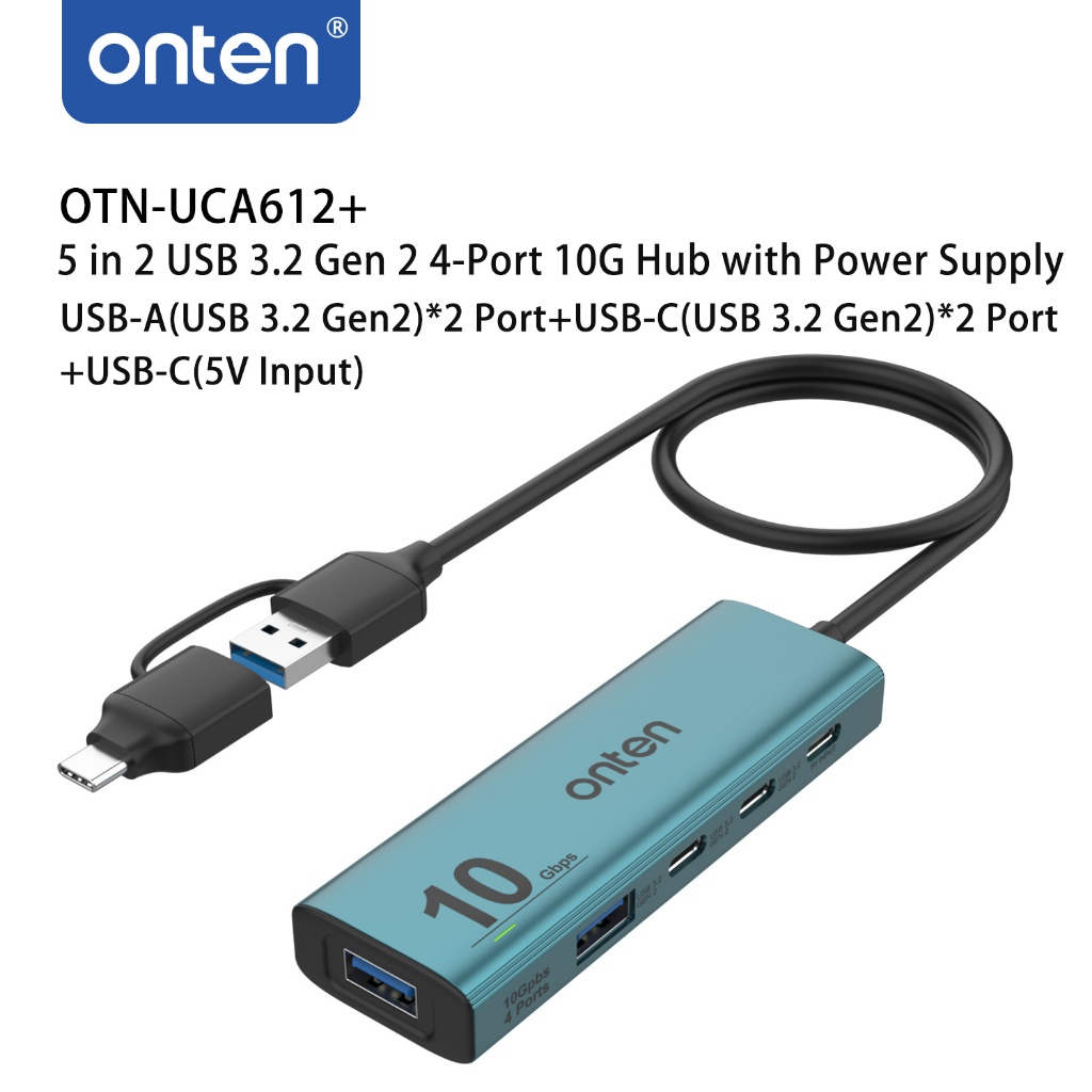 歐騰2in1 二合一10G USB3.0+Type-C接口轉USB-A USB-C HUB集線器 | 蝦皮購物