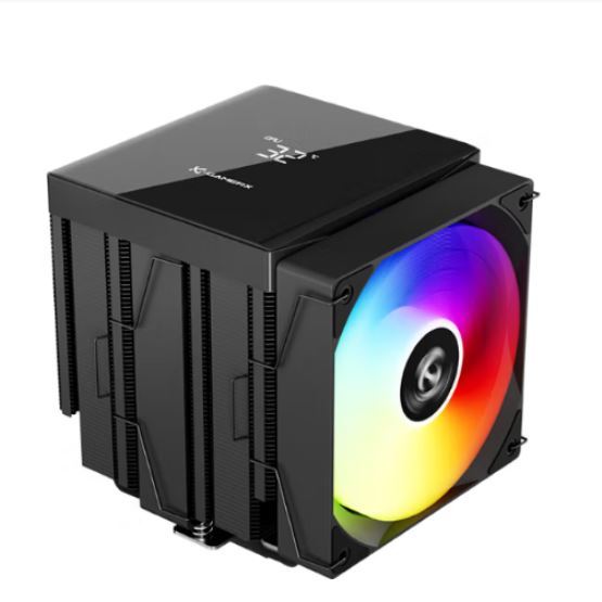 PowerTrain MK6 CPU 空氣冷卻器雙塔 6 熱管 260W 適用於 LGA1851/1700/1200/1 | 蝦皮購物