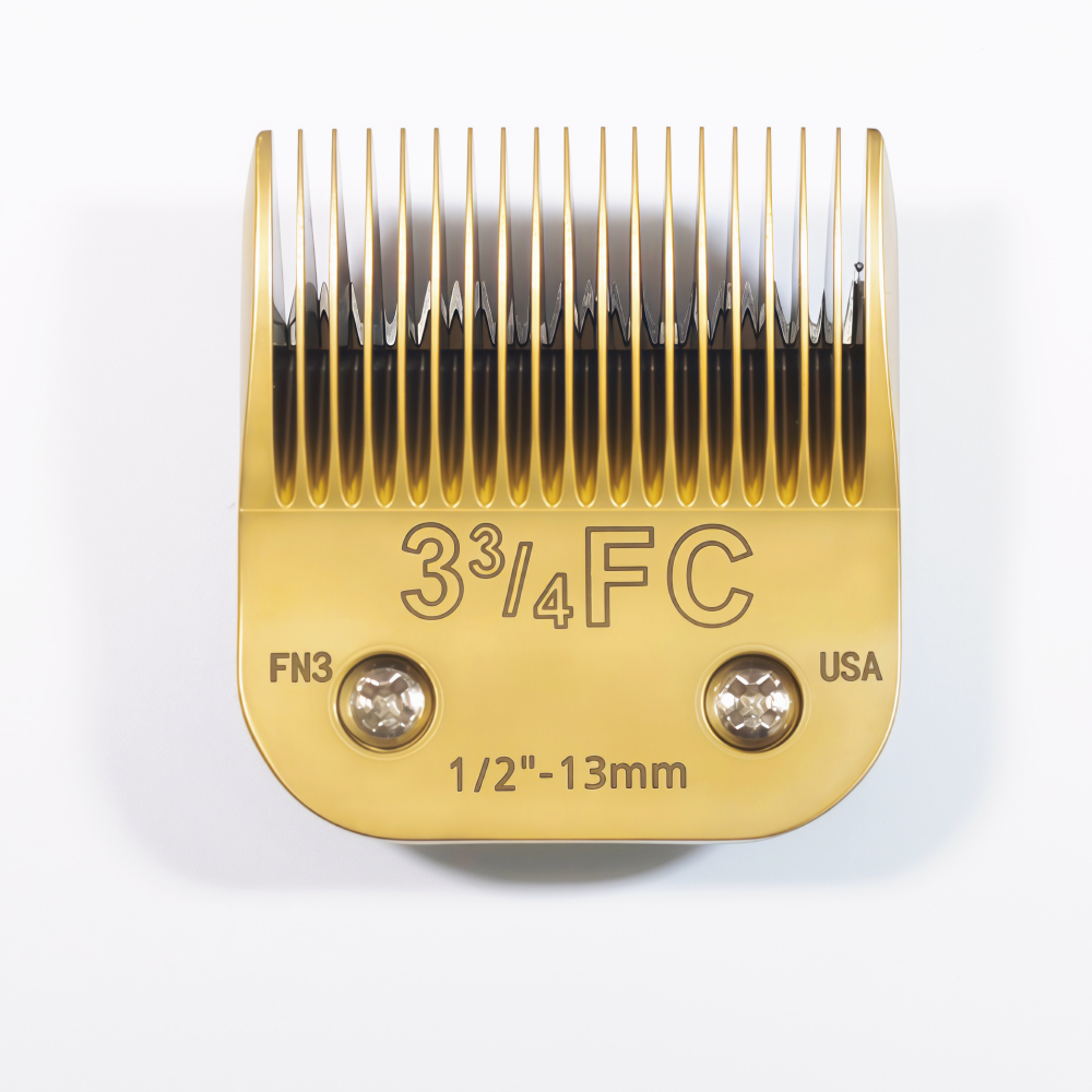 WAHL 金色 3FC 可拆卸寵物電動剪不銹鋼刀片,兼容 Andis、Oster A5、Wah KM 系列 | 蝦皮購物
