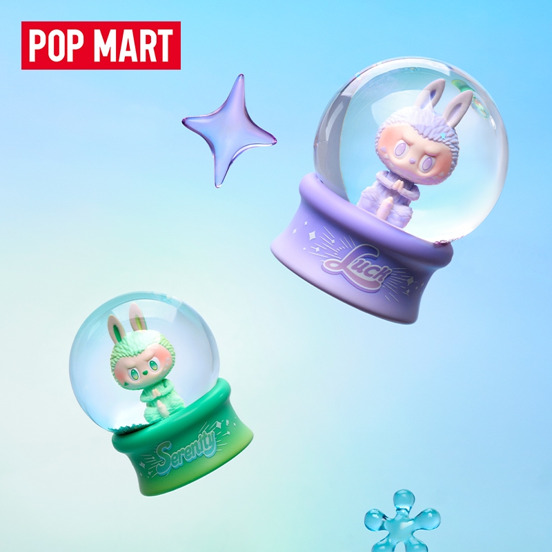 POPMART泡泡瑪特THE MONSTERS 前方高能系列- 盲盒水晶球labubu 拉布布