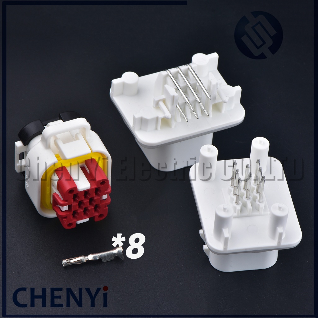 8 針公母防水汽車 ECU 連接器 EPEC PCB 插頭 776286-2 776276-2 776280-2 帶端子 | 蝦皮購物