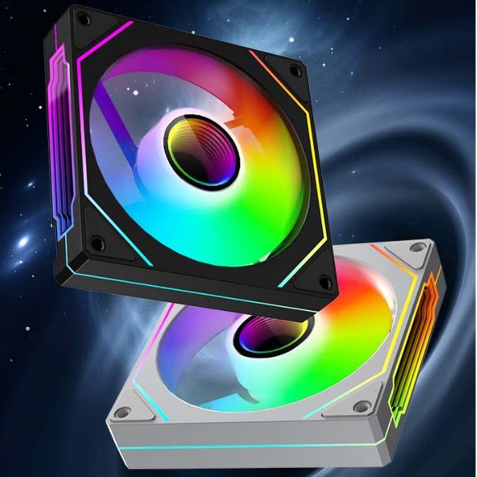 PowerTrain PRISM 4 PRO 120mm 機箱風扇 PWM ARGB 風扇,適用於 PC 機箱和冷卻器 | 蝦皮購物