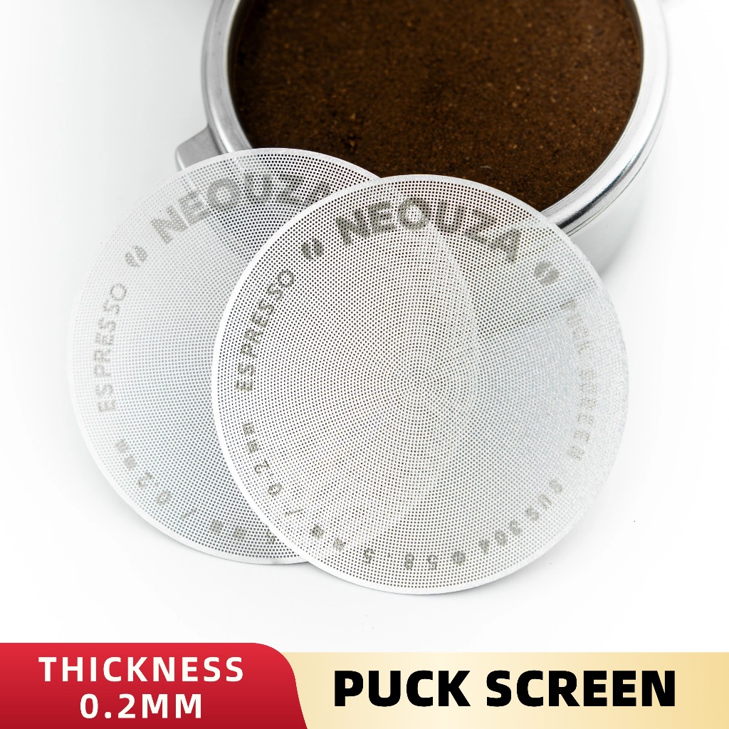 MHW-3BOMBER 0.2 mm espresso puck screen - ultra-thin stainless steel