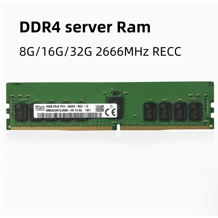 海力士 DDR4 服務器 RAM 8G 16G 32G 1Rx8 2Rx8 PC4 DDR4 2666MHz RECC | 蝦皮購物