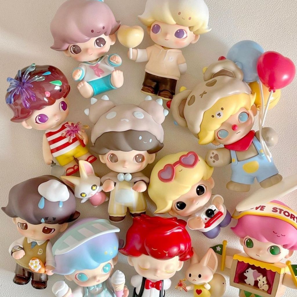 POP Mart DIMOO's Date Day 系列盲盒 DIMOO 公仔手工桌面擺件送給朋友的禮物 | 蝦皮購物
