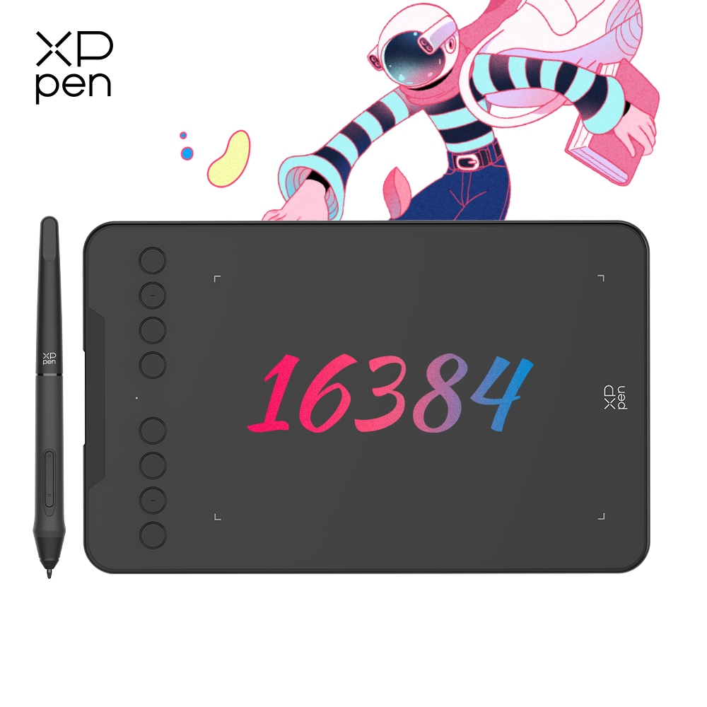 XPPen Deco min7 V2 繪圖板電繪板7英寸便攜入門級電子數位板16K筆壓