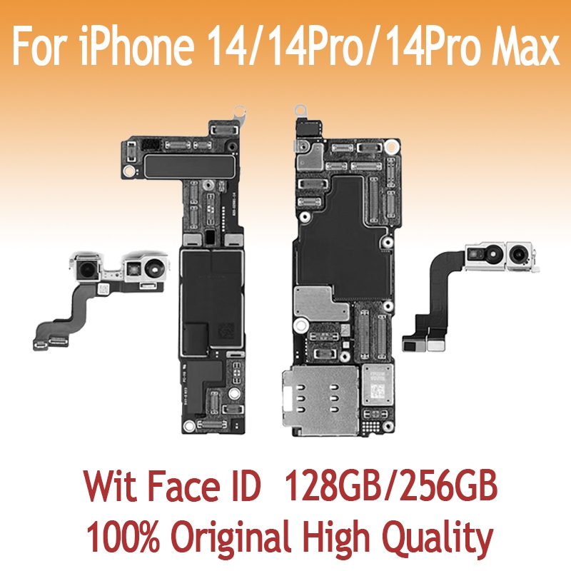 128GB 256GB 512GB 主板適用於 iPhone 14 Pro Max 帶 Face ID 邏輯板主板 iO | 蝦皮購物