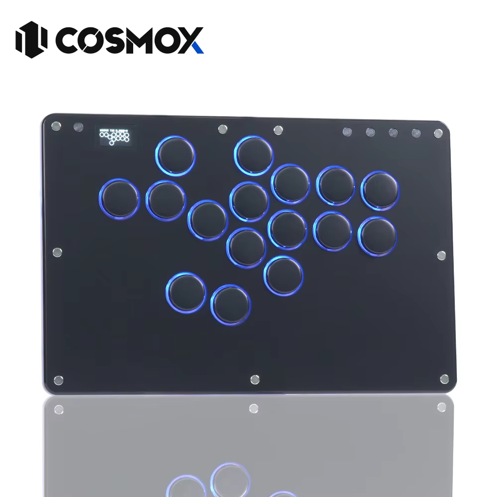 Haute42-COSMOX 週年紀念格鬥遊戲操縱桿街機無桿控制器適用於 PC/PS4/PS5 Switch Hitbo | 蝦皮購物