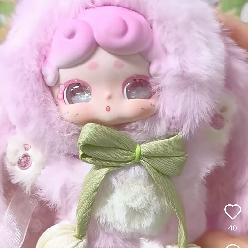 二代现货】LuckyDeerNai晚安小兔一二代祕密花園系列毛絨可愛毛絨盲盒