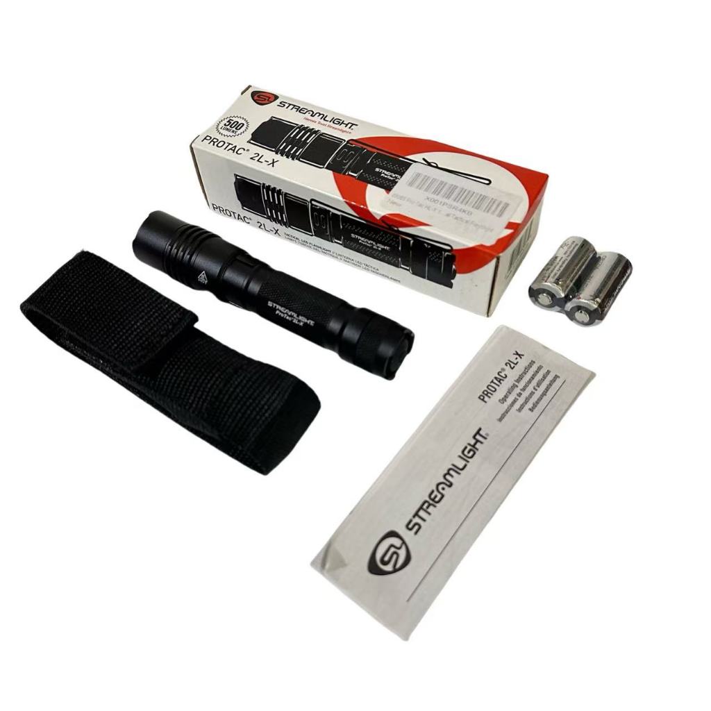 StreamLight Protac2L-X迷你戰術手電筒500流明高亮度 可編程 溪流之光黑色EDC戰術手電 | 蝦皮購物